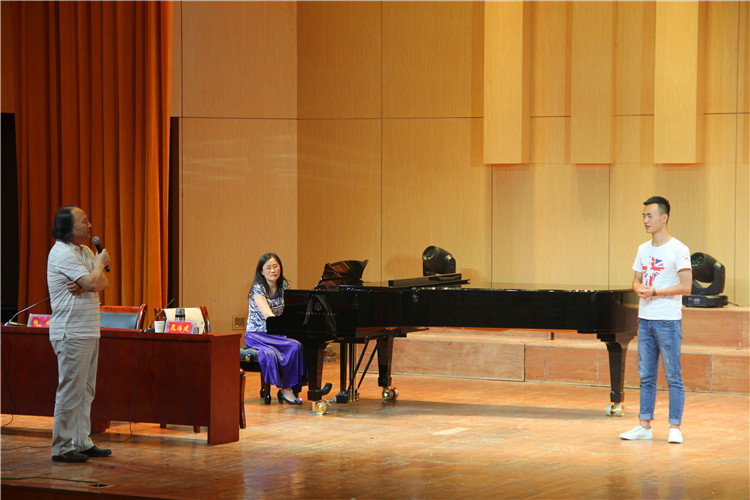 解放军艺术学院晁浩建教授应邀来公司讲学